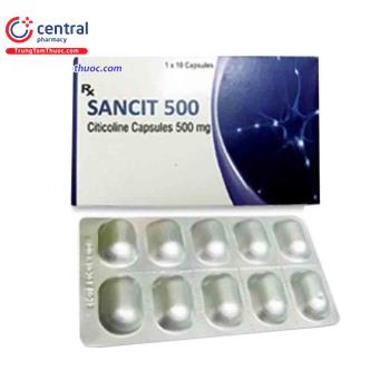 Thuốc tuần hoàn não Sancit 500: tác dụng, chỉ định, liều dùng
