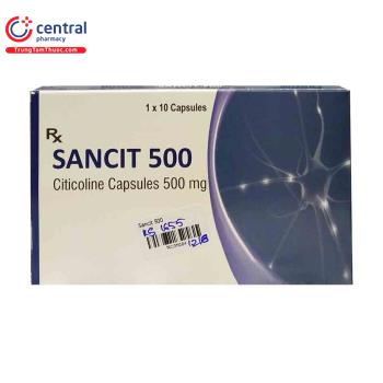Thuốc tuần hoàn não Sancit 500: tác dụng, chỉ định, liều dùng