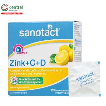 SANOTACT ZINK+C+D