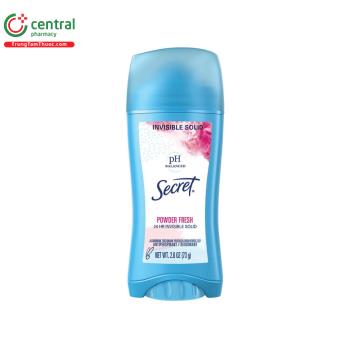 Sáp khử mùi Secret PH Balanced Powder Fresh Invisible Solid 73g