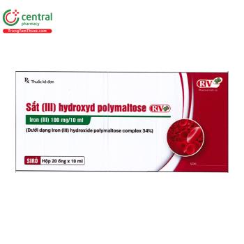 Sắt (III) Hydroxyd Polymaltose 100mg