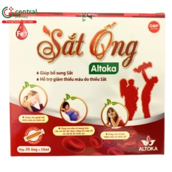 Sắt Ống Altoka (20 ống)