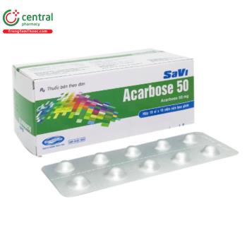 SaVi Acarbose 50mg