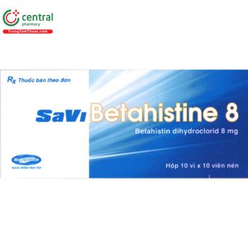SaVi Betahistine 8