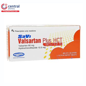 SaVi Valsartan Plus HCT 80/12.5