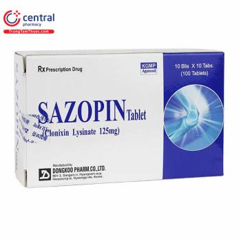 Sazopin Tablet 125mg