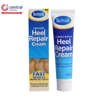 Scholl Cracked Heel Repair Cream 25ml - Trị nứt gót chân tay