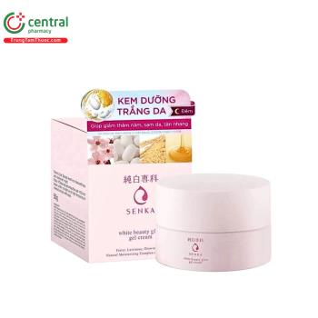 Senka Aqua Bright Glow Gel Cream 