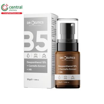 Serum  cấp ẩm DrCeutics Depanthenol 10%+ Centella Extract+ HA 30g