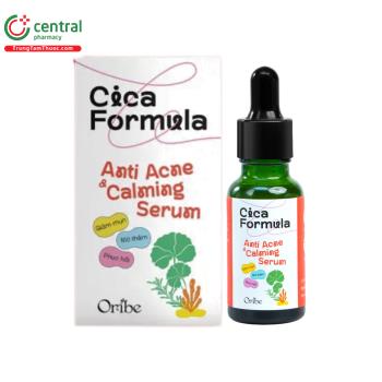 Serum Ngừa Mụn Rau Má Oribe Cica Formula Anti Acne & Calming