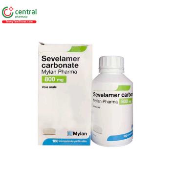 Sevelamer Carbonate 800mg Mylan Pharma 