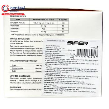 Sifer là thuốc gì? Sifer hỗ trợ điều trị thiếu máu cho mọi đối tượng