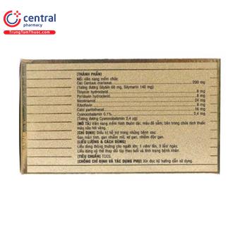 [CHÍNH HÃNG] Thuốc Silybean-Comp điều trị và cải thiện chức năng gan