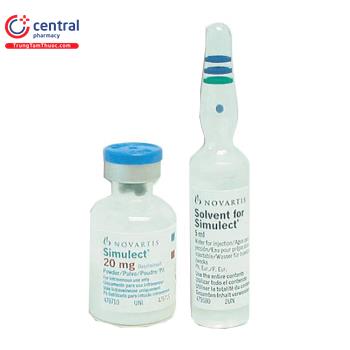[CHÍNH HÃNG] Thuốc Simulect 20mg - Dự phòng thải ghép