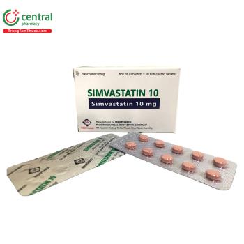 Simvastatin 10 Medipharco