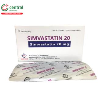 Simvastatin 20 Medipharco