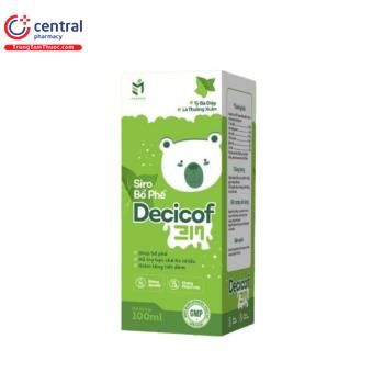 Siro bổ phế Decicof 3M