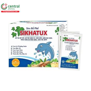 Siro Bổ Phế Sikhatux (Hộp 30 gói x 5ml)