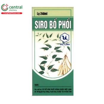Siro Bổ Phổi Việt Linh 