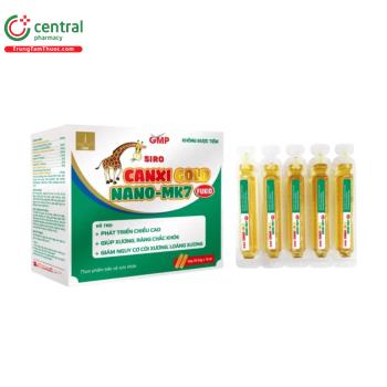Siro Canxi Gold Nano-MK7 Fukid