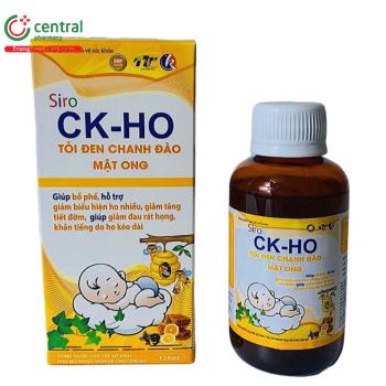 Siro ho CK-Ho Tỏi Đen Chanh Đào Mật Ong