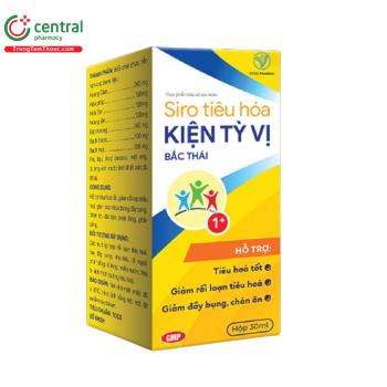Siro tiêu hóa Kiện Tỳ Vị Bắc Thái