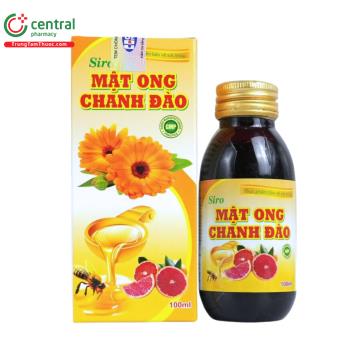Siro mật ong chanh đào 100ml