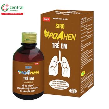 Siro PQA Hen Trẻ Em