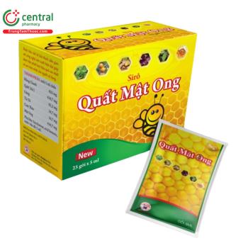 Sirô Quất Mật Ong Mediphar USA