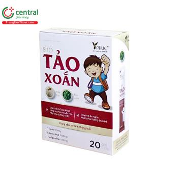 Siro Tảo Xoắn Yphuc (Hộp 20 gói x 10ml)
