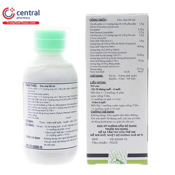 [CHÍNH HÃNG] Thuốc Pectol-E Sirô chai 90ml bảo vệ sức khỏe cho bé