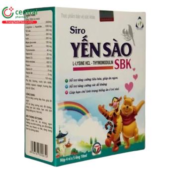 Siro Yến Sào SBK