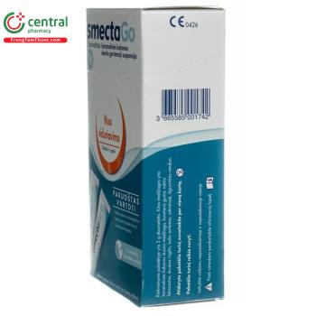 Thuốc SmectaGo 3g - Điều trị tiêu chảy cấp ở người lớn và trẻ em