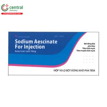Sodium Aescinate For Injection 5mg