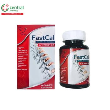 Sofi FastCal của giúp hệ xương và răng chắc khỏe, tăng hấp thu canxi