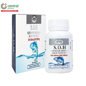 S.O.H Superior Omega - 3 High Potency