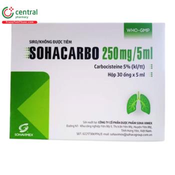 Sohacarbo 250 mg/5 ml