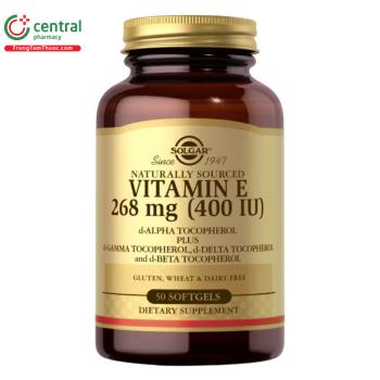 Solgar Naturally Sourced Vitamin E 268 mg (400IU)