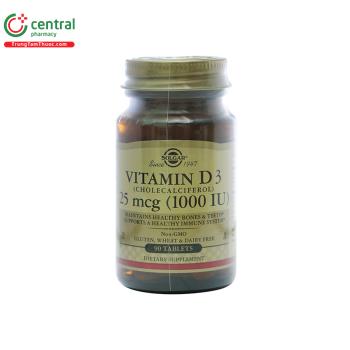 Solgar Vitamin D3 1000IU