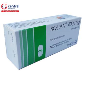 Thuốc Solian 400mg: Cách dùng-liều dùng, lưu ý khi sử dụng