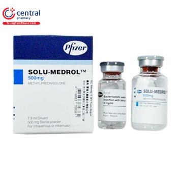 Thuốc Solu-medrol 500mg - Rối loạn thấp khớp, viêm da tróc vảy