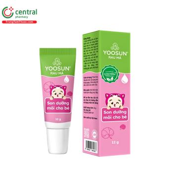 Son dưỡng môi cho bé Yoosun Rau má 12g