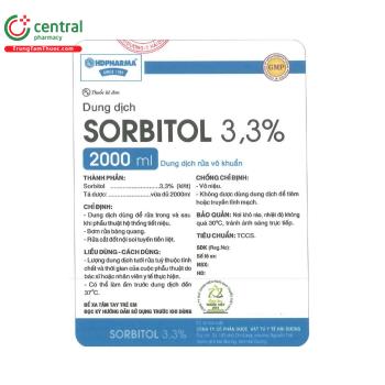 Sorbitol 3,3% HDPharma