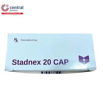Thuốc Stadnex 20 CAP – điều trị trào ngược dạ dày thực quản