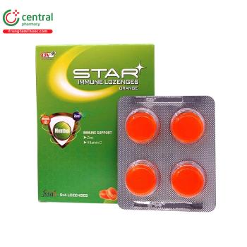 Star Immune Lozenges Orange
