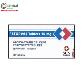 Storvas Tablets 10mg