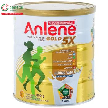 Sữa bột Anlene Gold 5X (800g)