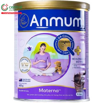 Sữa bột Anmum Materna (Vị Socola, Hộp 400g)