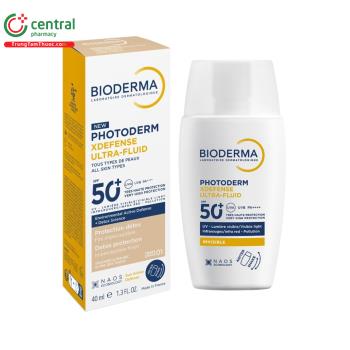 Sữa chống nắng Bioderma Photoderm XDefense Ultra-Fluid SPF50+ PA++++