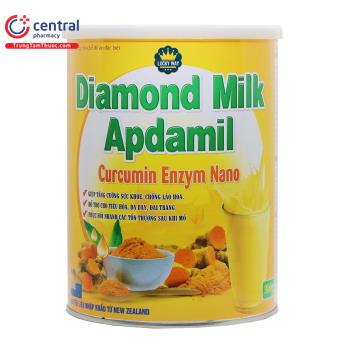 Sữa Diamond Milk Apdamil Curcumin Enzyme Nano Luckyway 